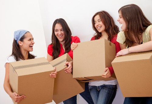 Local moving team planning a removal truck hire job