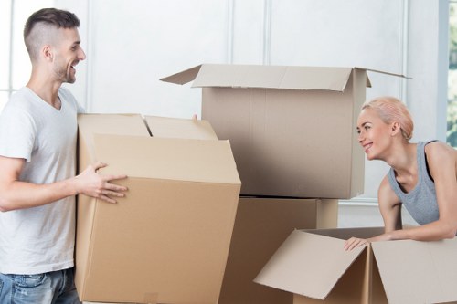 Careful furniture transport during a Tufnell Park moving service