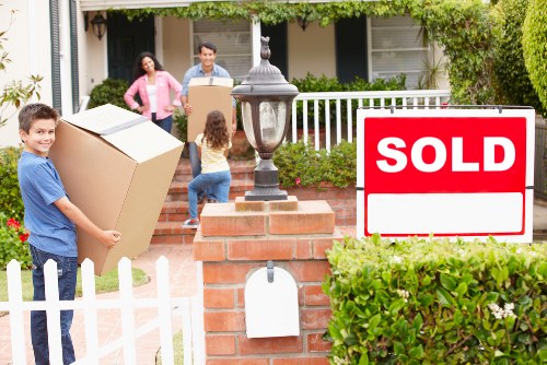Professional movers loading household items for a Tufnell Park relocation